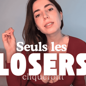 Seuls les losers cliquent - Findom - Humiliation verbale